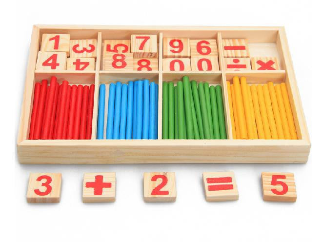 Jouet en bois intelligent pour apprendre les mathématiques aux enfants