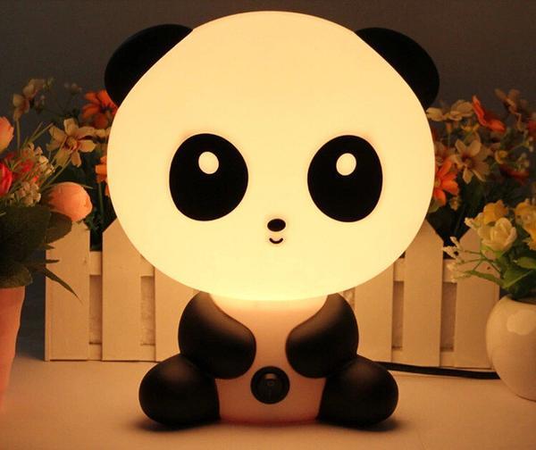 Lampe de chevet pour enfant Panda/Lapin/Chien/Ourson