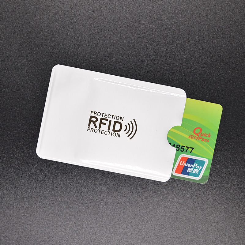 Porte carte de crédit anti-piratage RFID